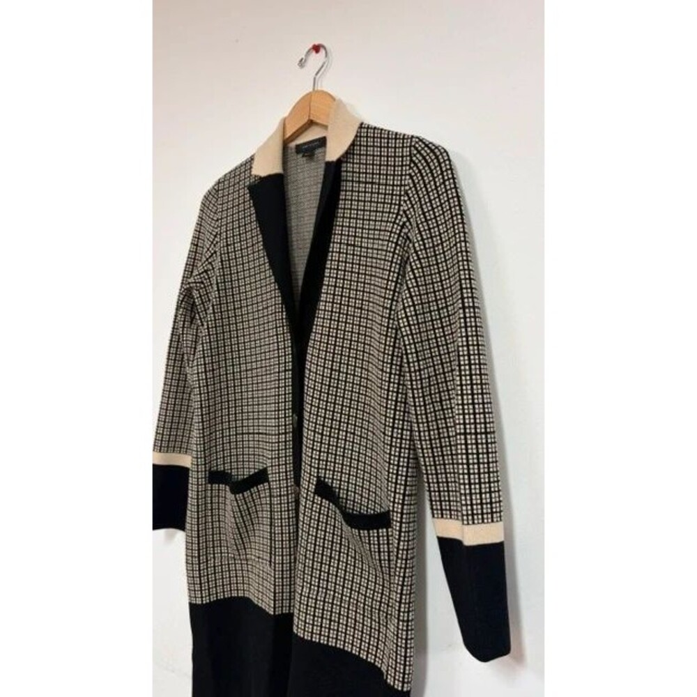 Ann Taylor Color Block Cardigan Jacket